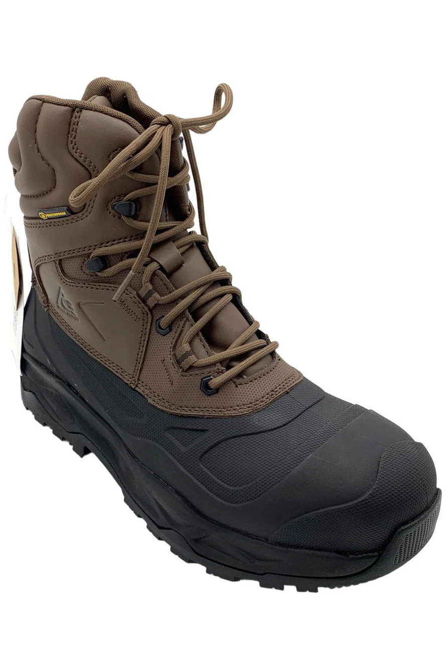 Ace Men's Mammoth IV Composite Toe Work Boot Brown - Medium